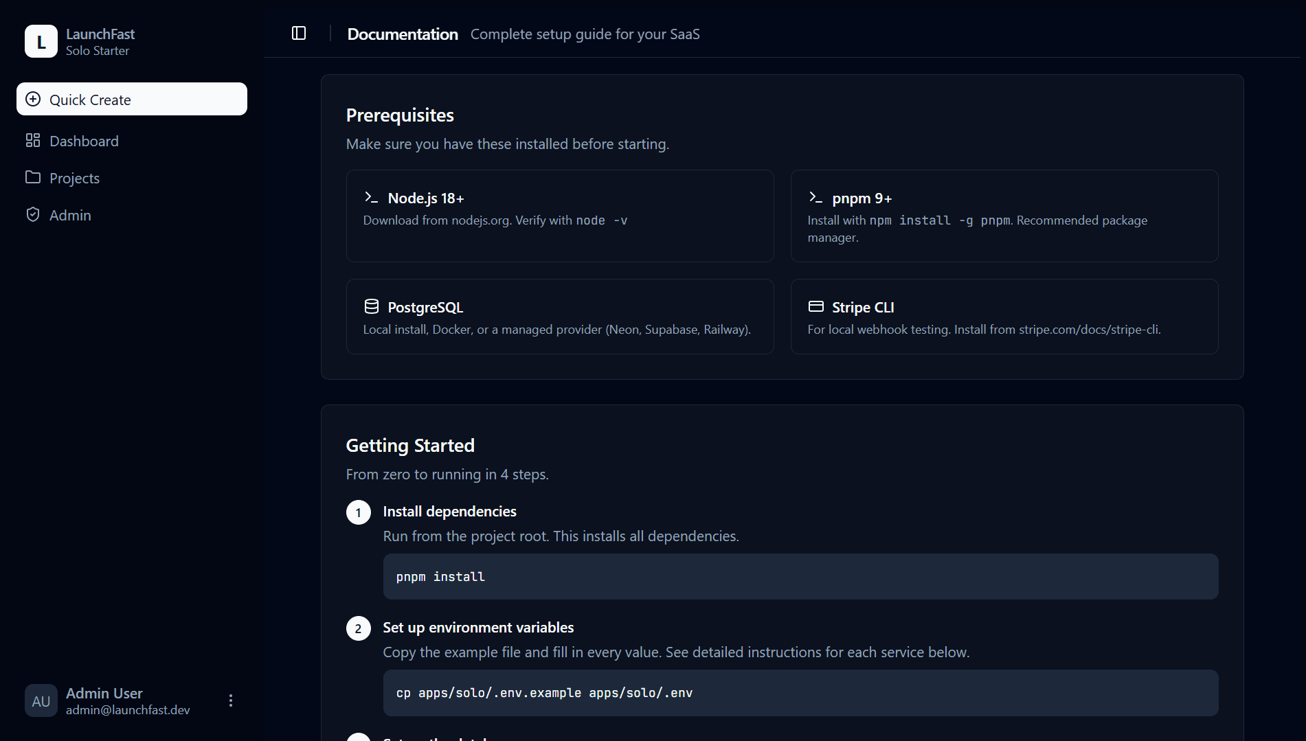 Settings — Profile & Security